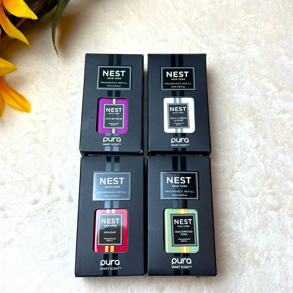 NEST *SOLD OUT* Holiday Pura Smart Home Plug-in Diffuser Refills - Pack of 4